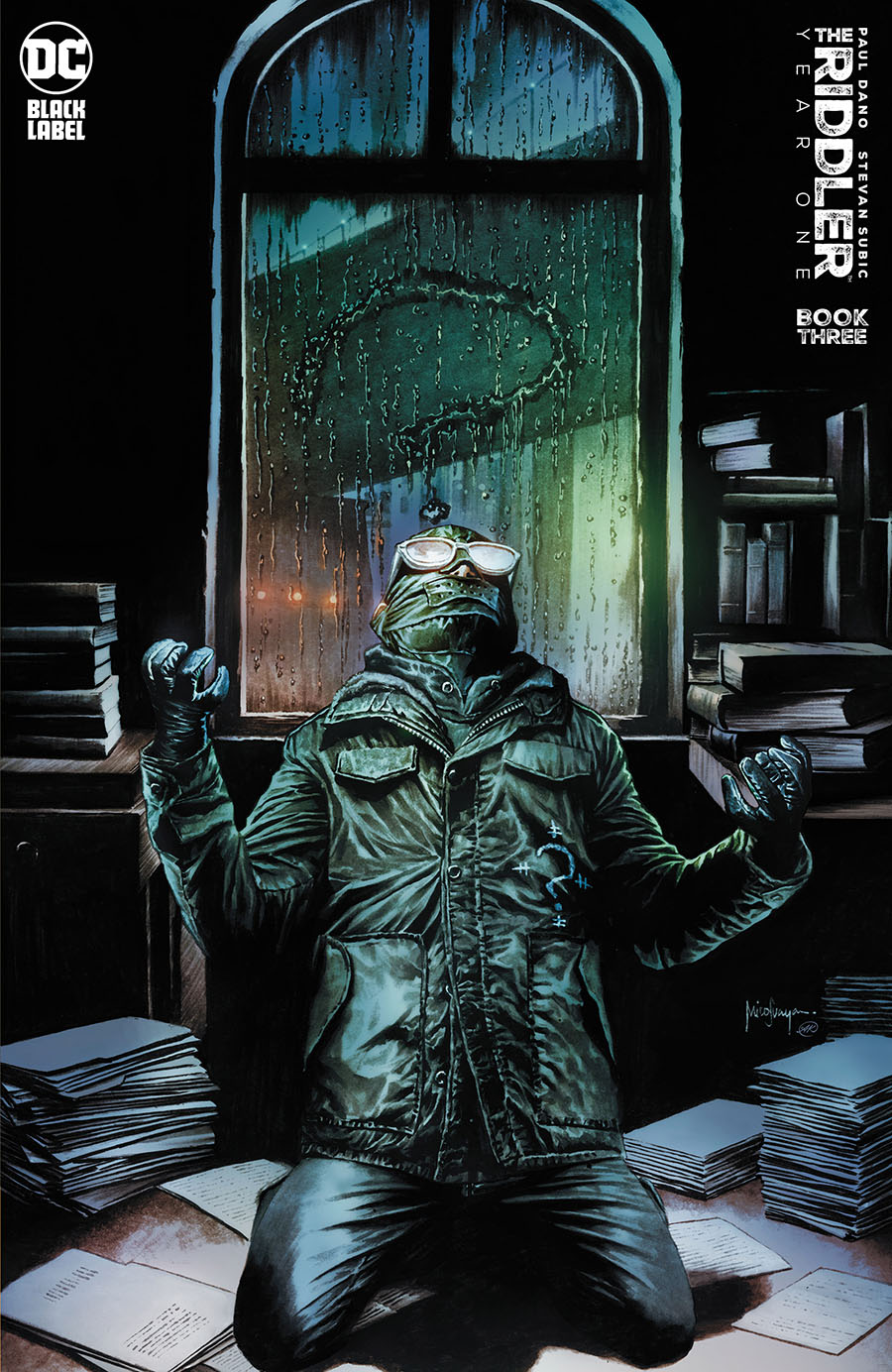 Riddler Year One #3 Cover D Incentive Mico Suayan Variant Cover