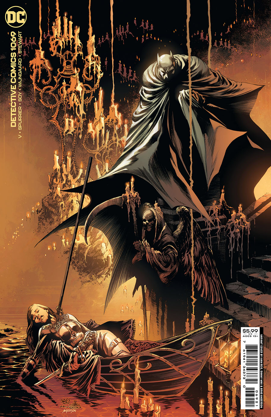 Detective Comics Vol 2 #1069 Cover C Variant Ivan Reis Card Stock Cover