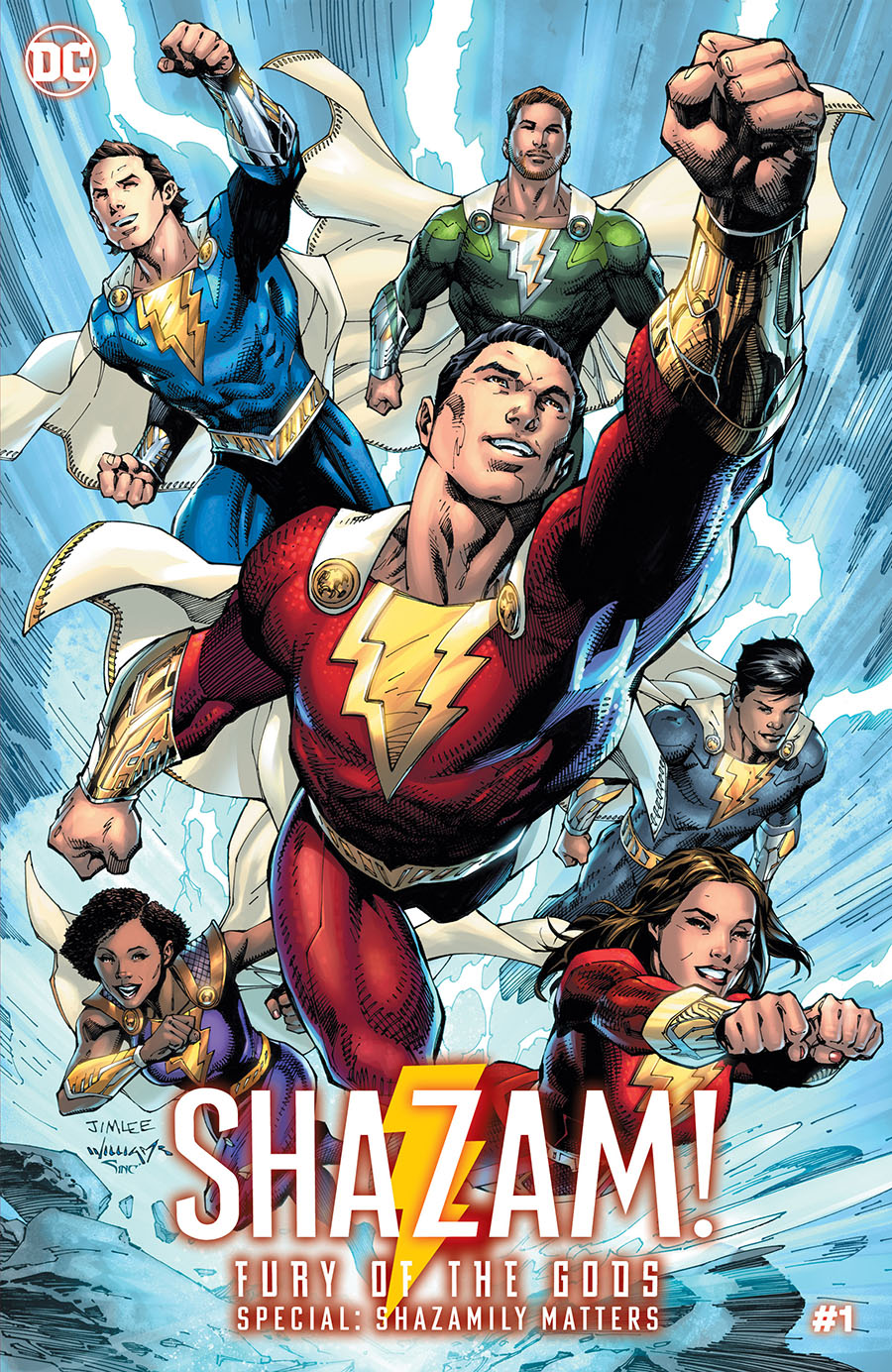 SHAZAM Fury Of The Gods Special Shazamily Matters #1 (One Shot) Cover A Regular Jim Lee & Scott Williams Cover