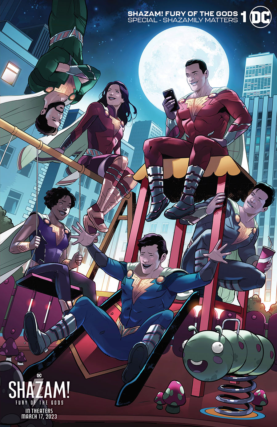 SHAZAM Fury Of The Gods Special Shazamily Matters #1 (One Shot) Cover E Incentive Stephen Byrne Variant Cover