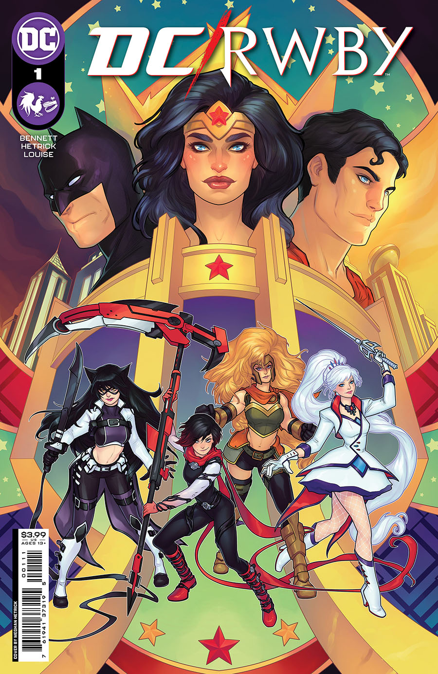 DC RWBY #1 Cover A Regular Meghan Hetrick Cover