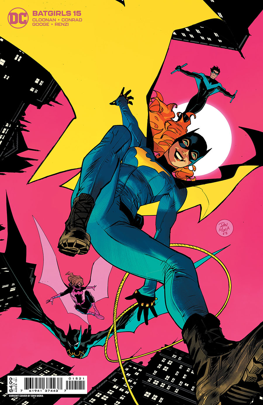 Batgirls #15 Cover B Variant Dan Mora Card Stock Cover