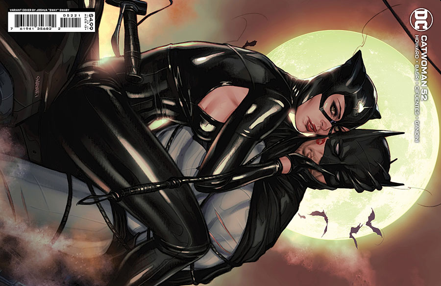 Catwoman Vol 5 #52 Cover B Variant Joshua Sway Swaby Card Stock Cover (Limit 1 Per Customer)