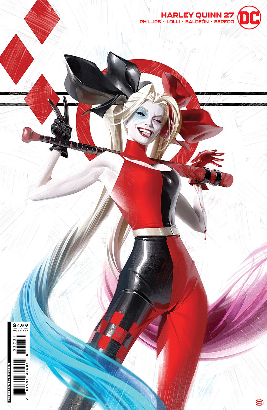 Harley Quinn Vol 4 #27 Cover B Variant Alex Garner Card Stock Cover