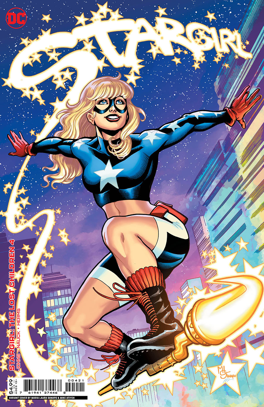 Stargirl The Lost Children #4 Cover B Variant Maria Laura Sanapo Card Stock Cover