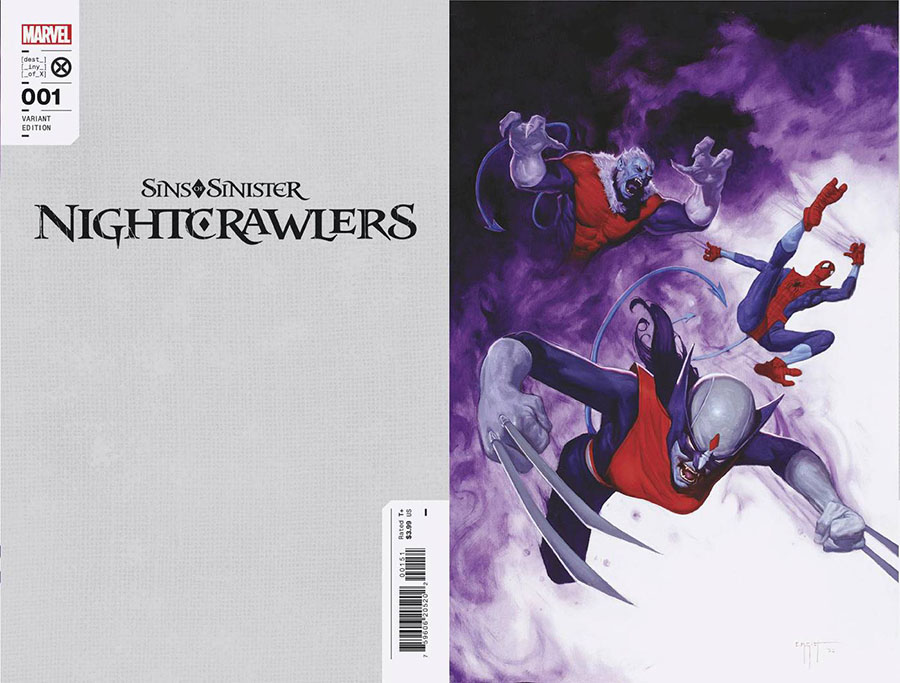 Nightcrawlers #1 Cover E Incentive EM Gist Virgin Cover (Sins Of Sinister Tie-In)
