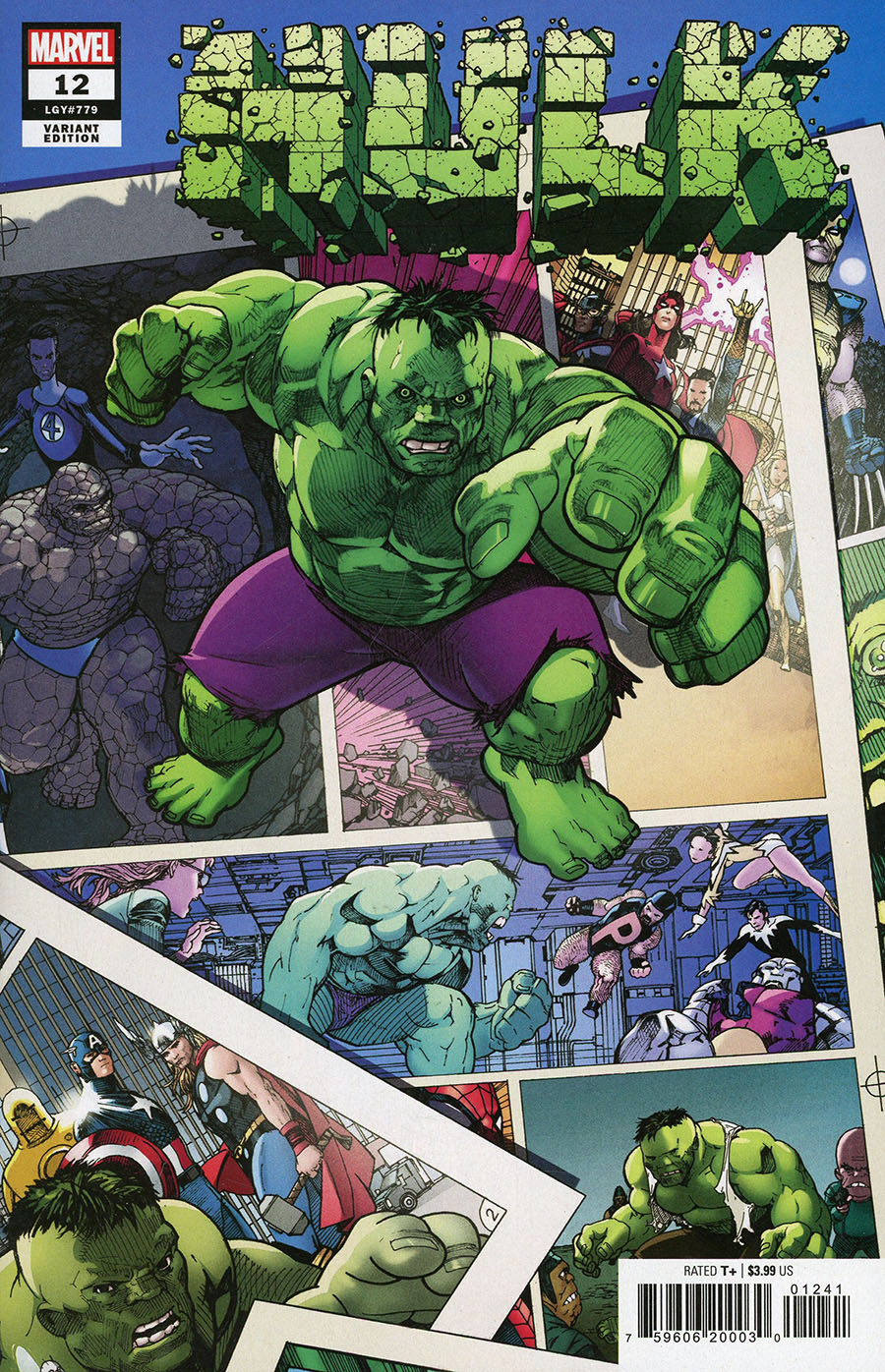 Hulk Vol 5 #12 Cover E Incentive Travel Foreman Variant Cover