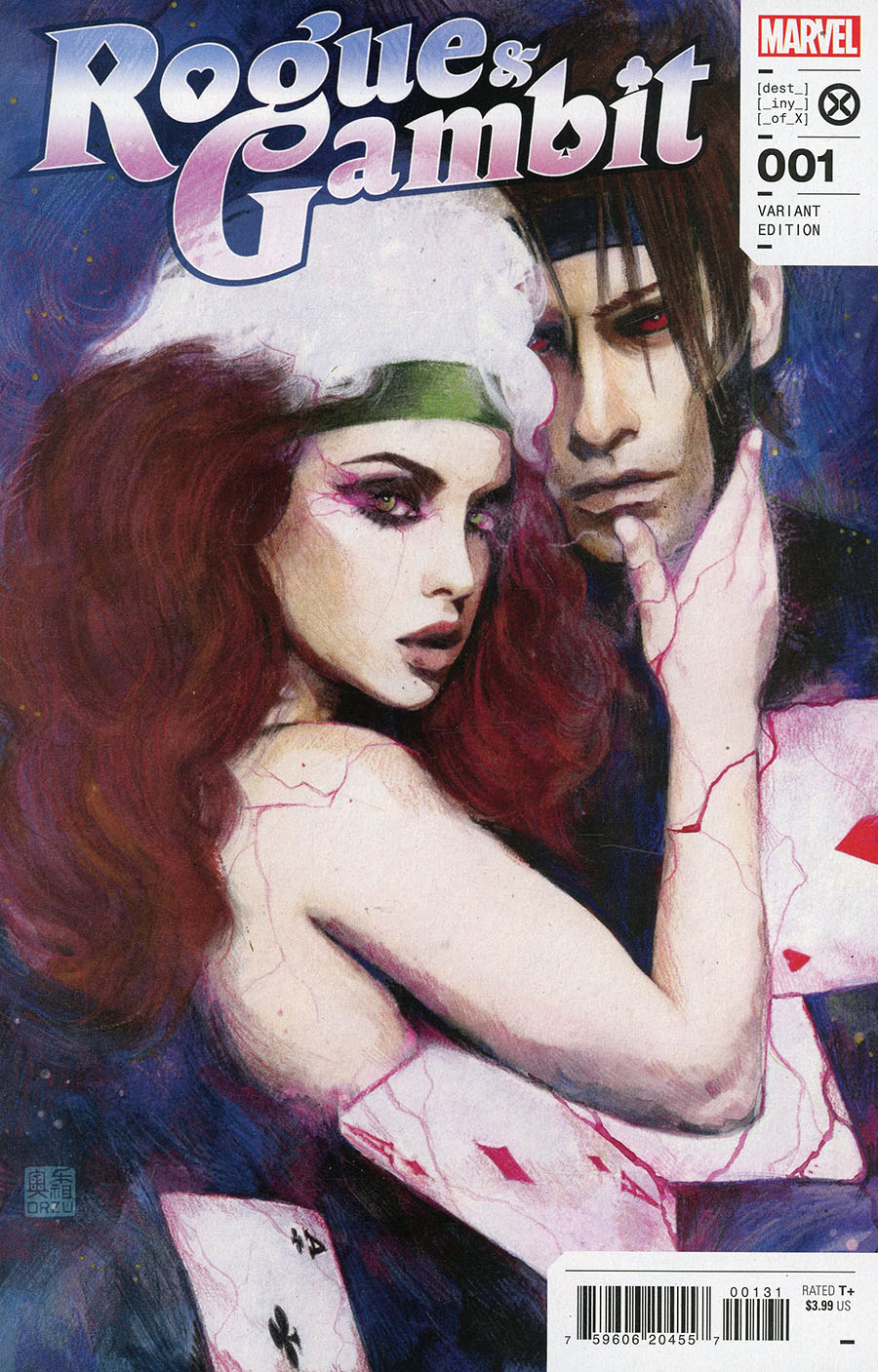 Rogue & Gambit Vol 2 #1 Cover E Incentive Zu Orzu Variant Cover