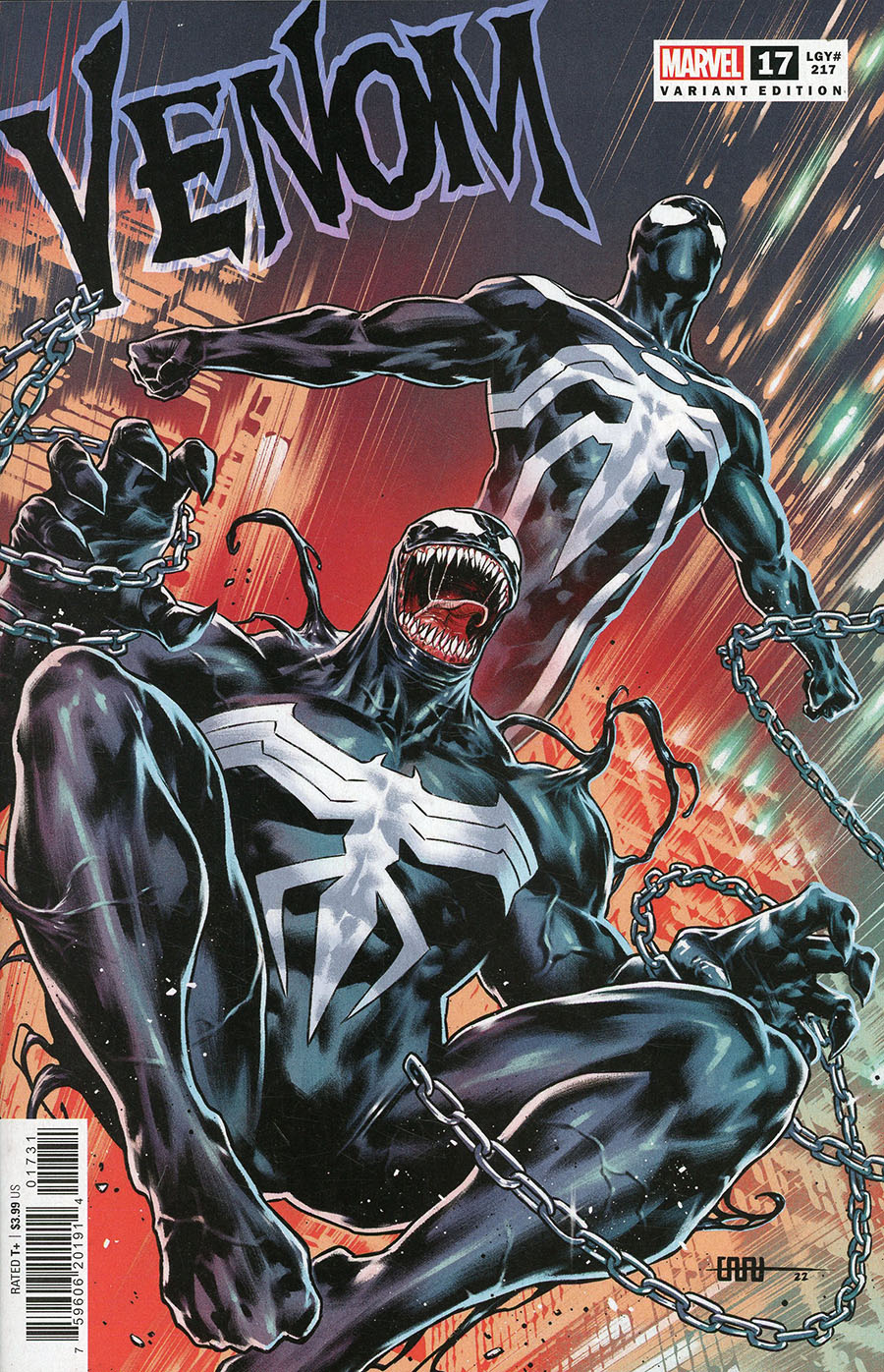 Venom Vol 5 #17 Cover C Incentive CAFU Variant Cover