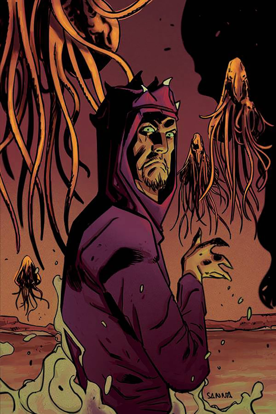 Lovecraft Unknown Kadath #6 Cover D Incentive Guillermo Sanna Virgin Cover
