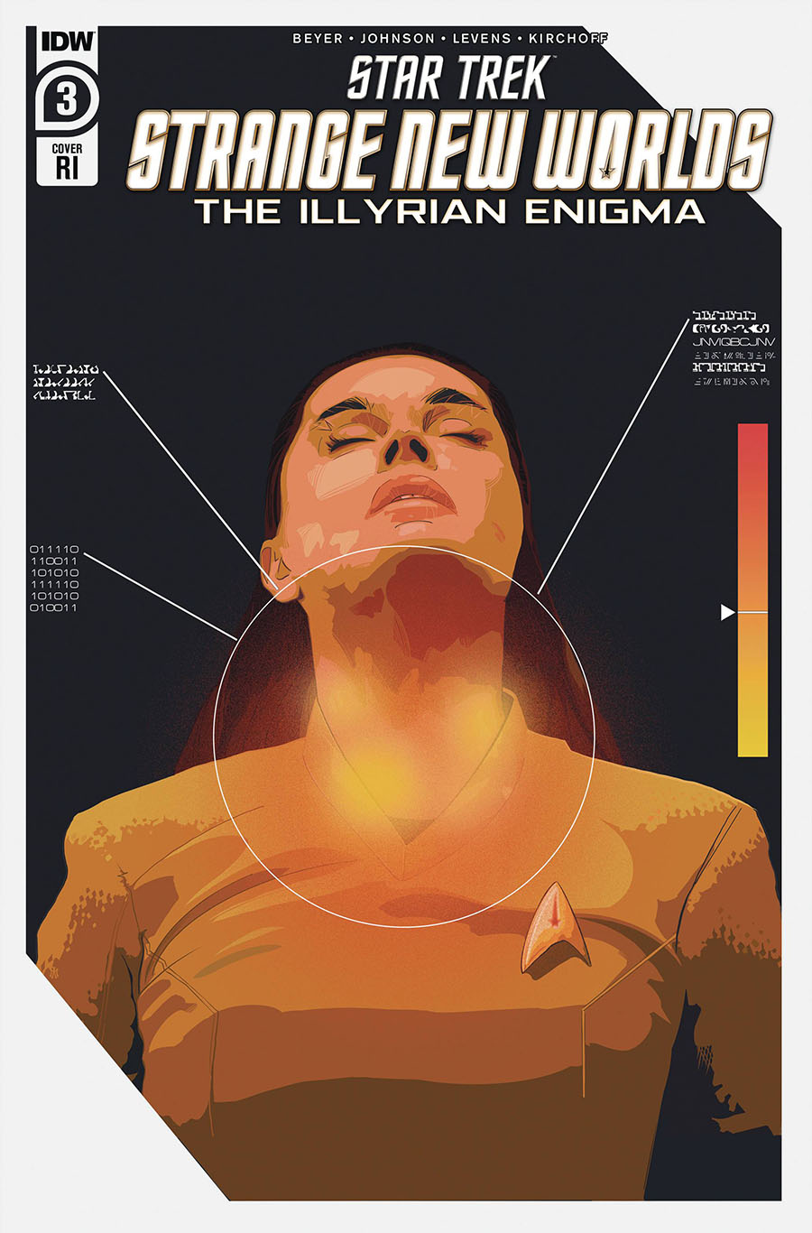 Star Trek Strange New Worlds Illyrian Enigma #3 Cover C Incentive Mark Alvarado Variant Cover