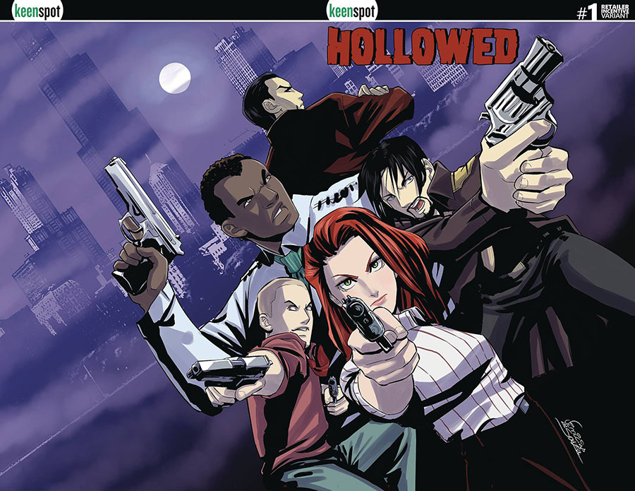 Hollowed #1 Cover F Incentive Vini De Souza Anime Wraparound Variant Cover