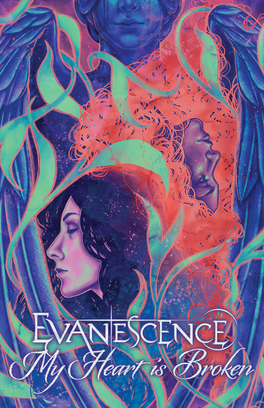 Evanescence My Heart Is Broken #1 (One Shot) Cover B Incentive Kelly McKernan Valentine Variant Cover
