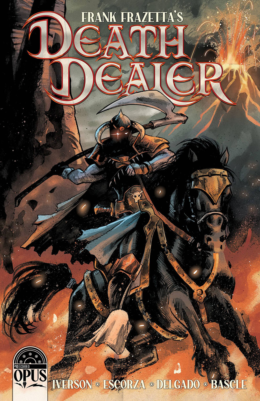 Frank Frazettas Death Dealer Vol 2 #10 Cover D Incentive Andrea Mutti Variant Cover