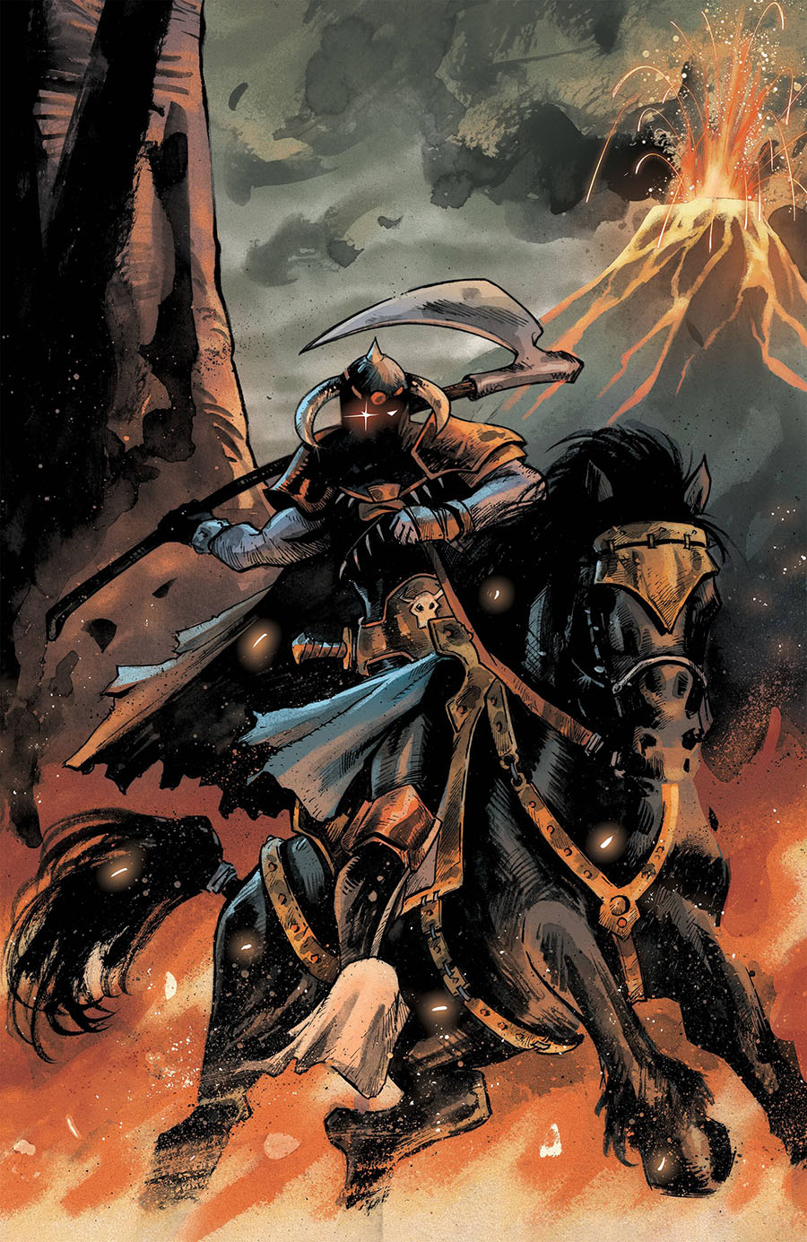 Frank Frazettas Death Dealer Vol 2 #10 Cover E Incentive Andrea Mutti Unbranded Variant Cover