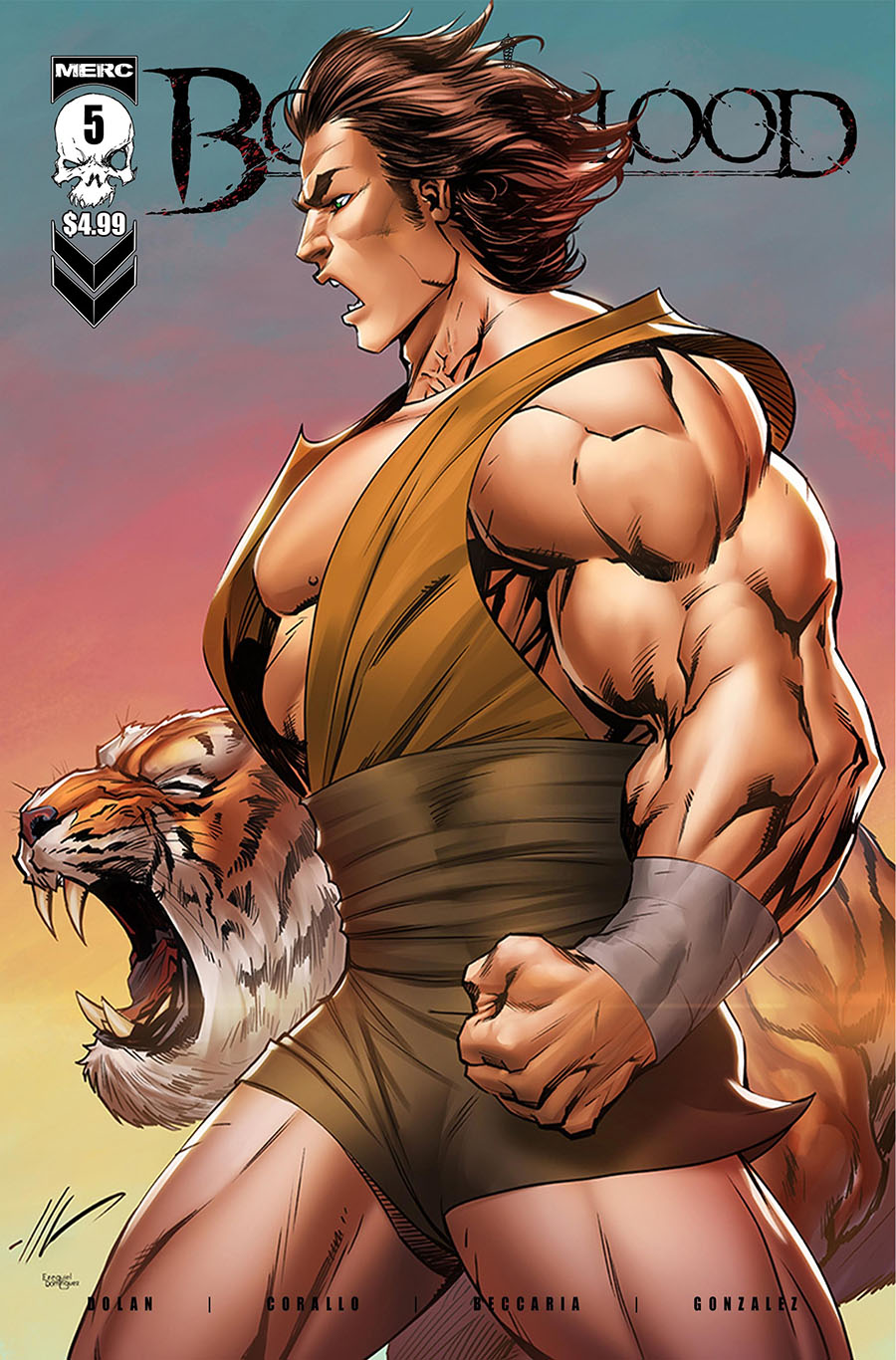 Born Of Blood #5 Cover C Variant Ale Garza Connecting Cover