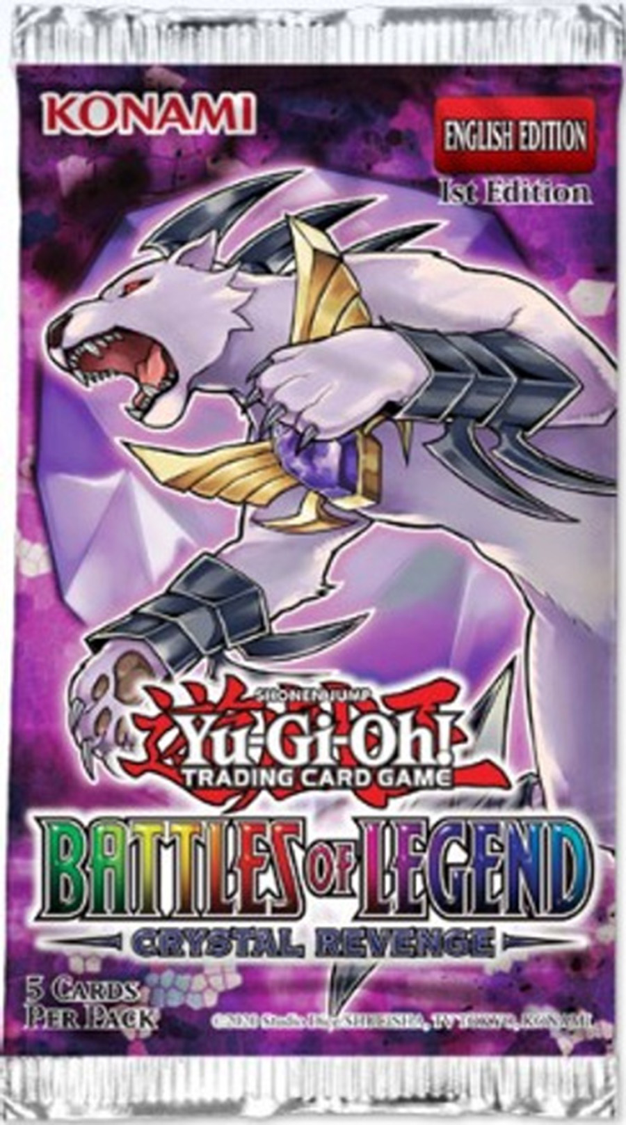 Yu-Gi-Oh Battles Of Legend Crystal Revenge Booster Pack