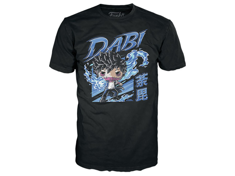 POP Boxed Tee My Hero Academia Dabi T-Shirt Large