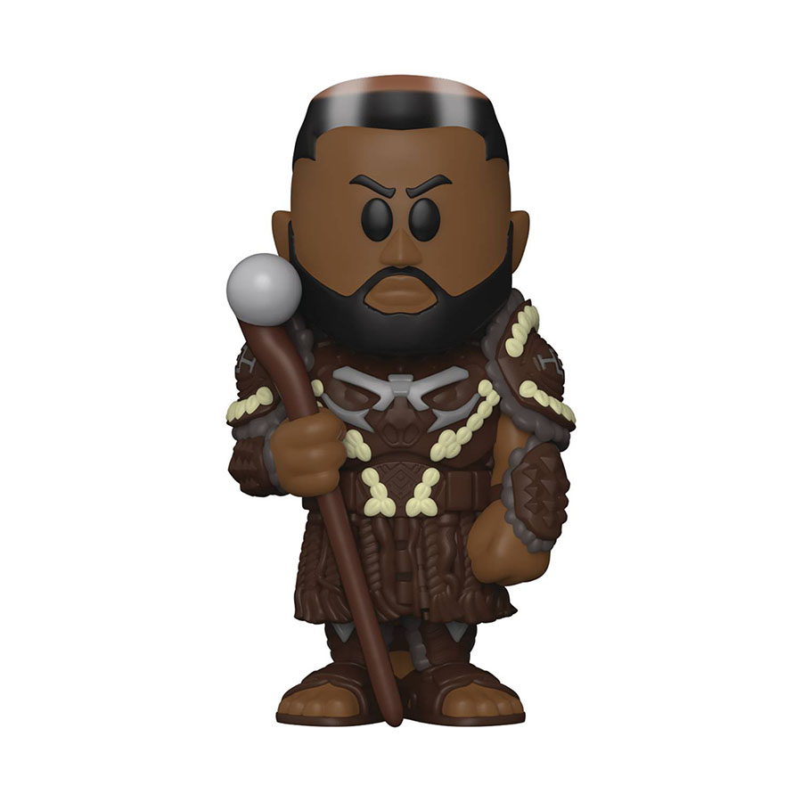 Vinyl Soda Black Panther Wakanda Forever Mbaku Vinyl Figure