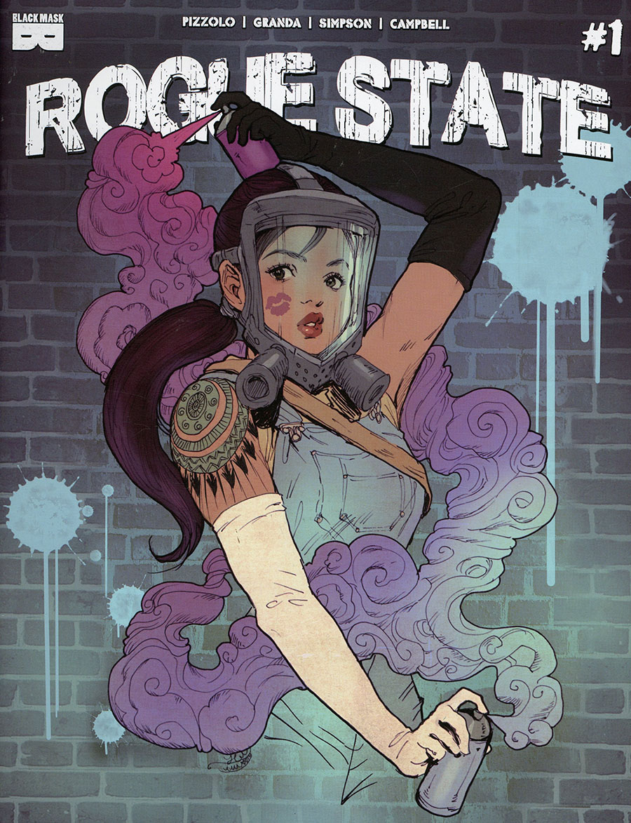 Rogue State #1 Cover J 2nd Ptg Jasmin Darnell Variant Cover