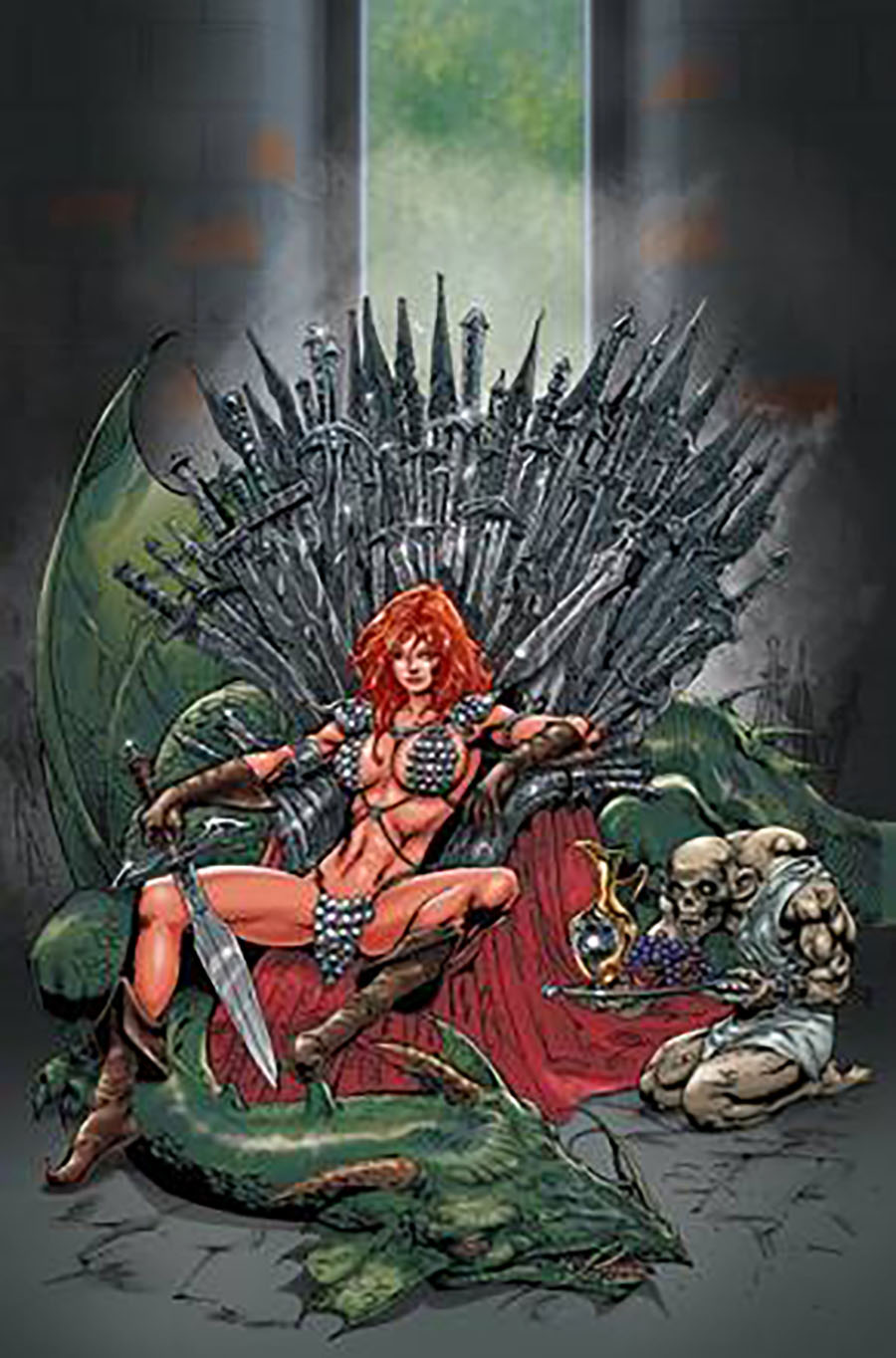 Unbreakable Red Sonja #3 Cover T Incentive Roberto Castro Virgin Cover