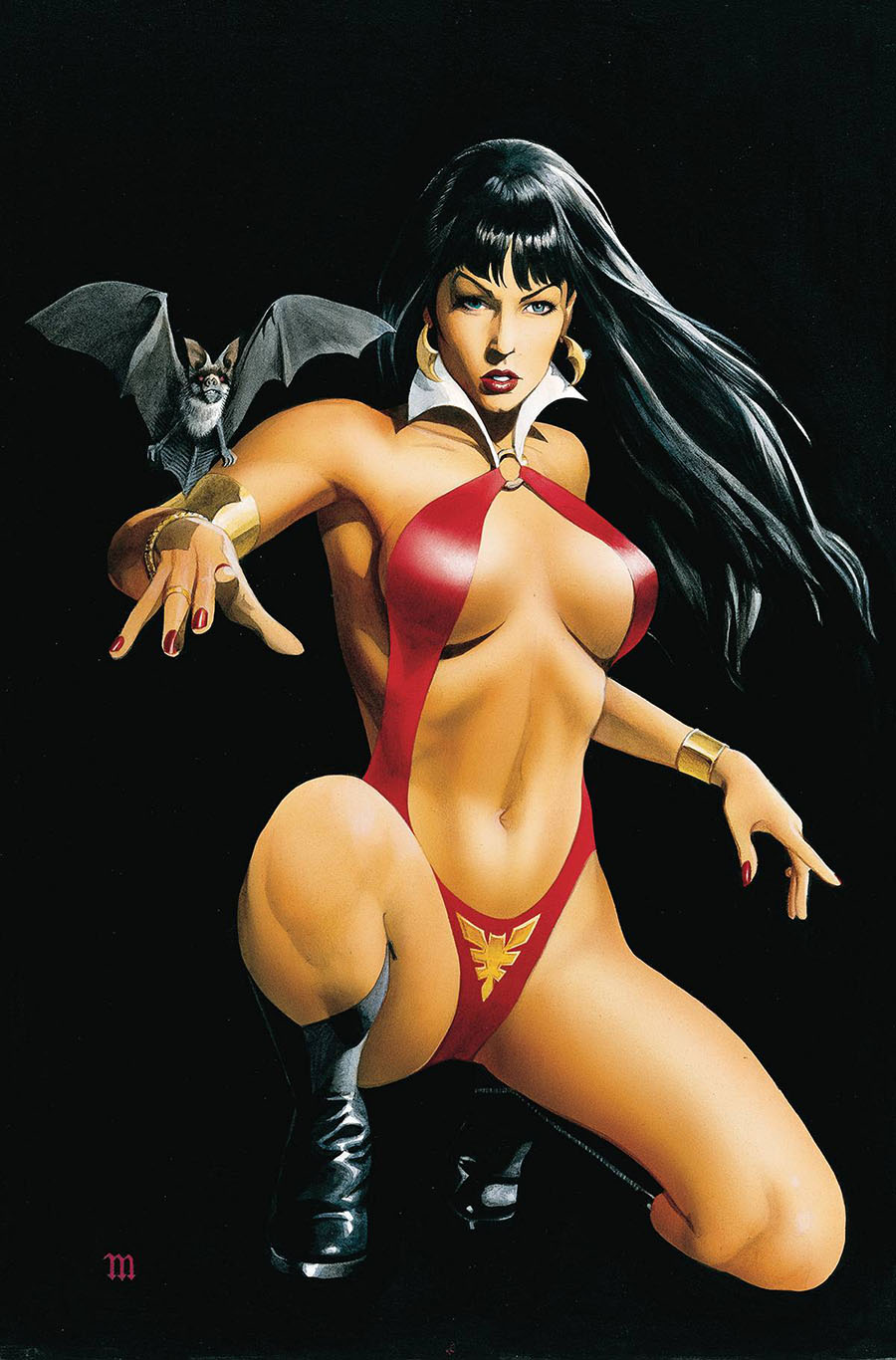 Vampirella Strikes Vol 3 #8 Cover R Incentive Mike Mayhew Modern Icon Virgin Cover