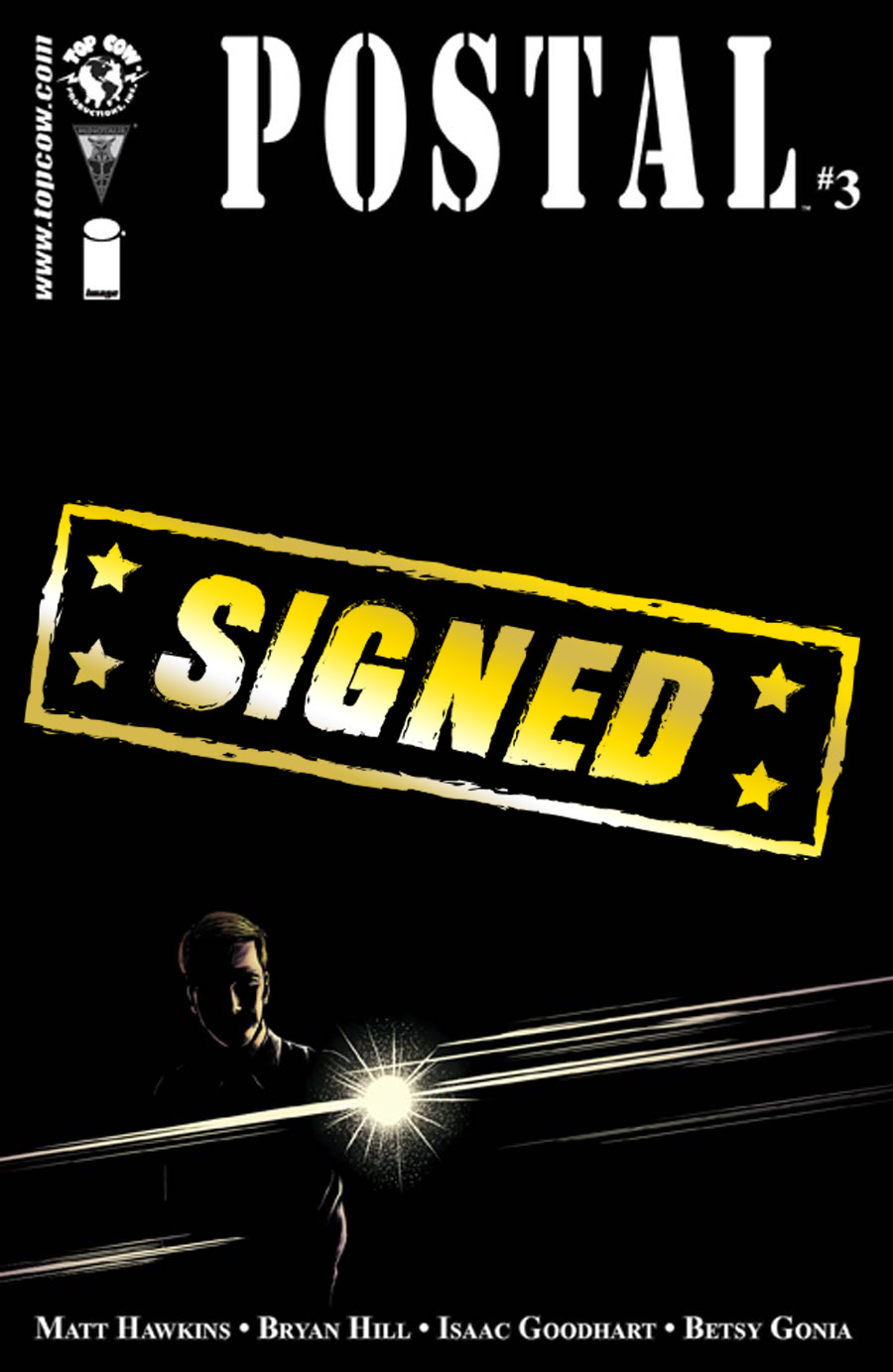 Postal #3 Cover C Isaac Goodhart Signed By Isaac Goodhart