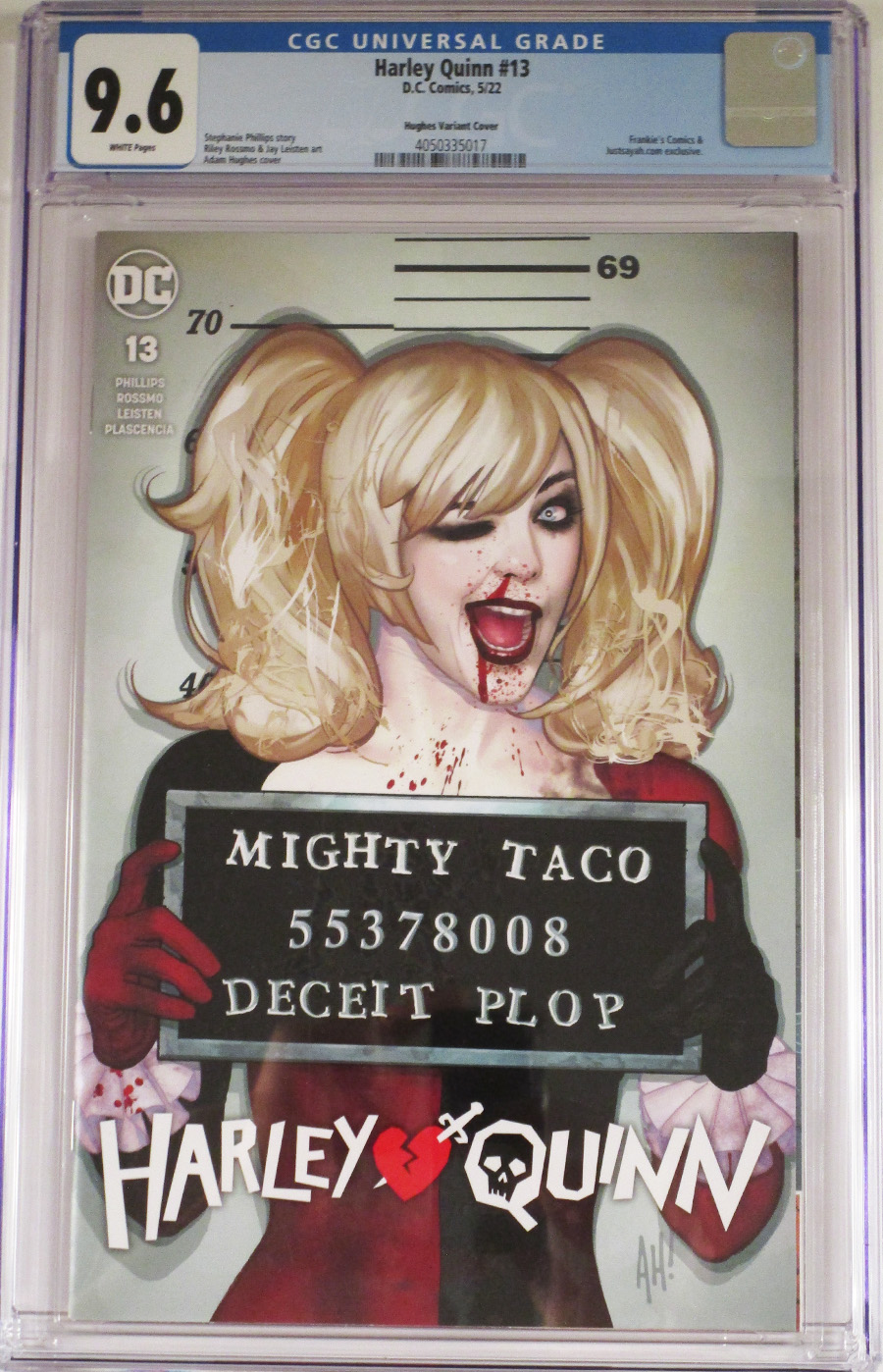 Harley Quinn Vol 4 #13 Cover E CGC 9.6 Variant Adam Hughes Cover