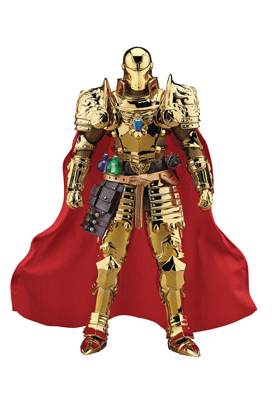 Marvel Medieval Knight DAH-046SP Iron Man Golden Previews Exclusive Action Figure