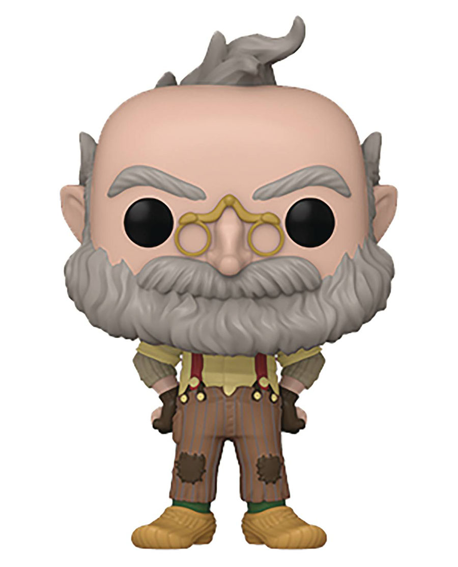 POP Movies Netflix Pinocchio Geppetto Vinyl Figure