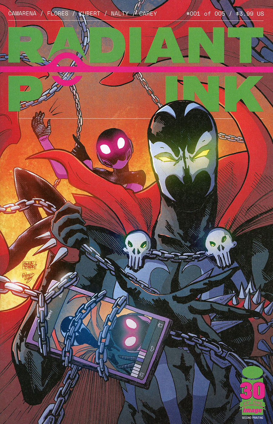 Radiant Pink #1 Cover E 2nd Ptg Spawn Variant Cover