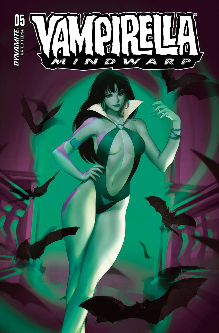 Vampirella Mindwarp #5 Cover L Variant Lesley Leirix Li Ultraviolet Cover