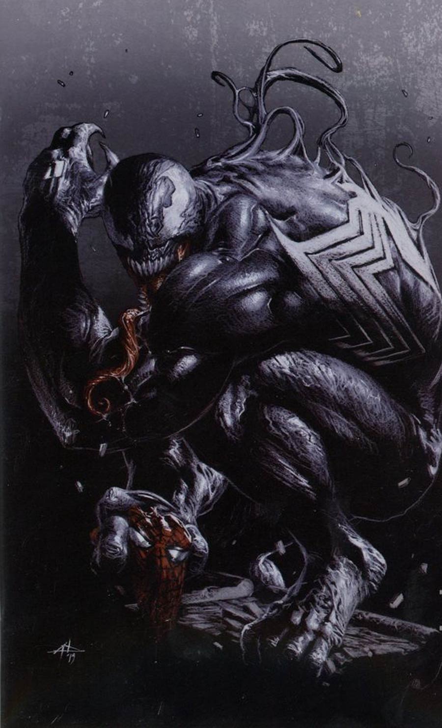 Venom Vol 4 #25 Cover Z Scorpoin Comics Gabriele Dell Otto Virgin Variant Cover