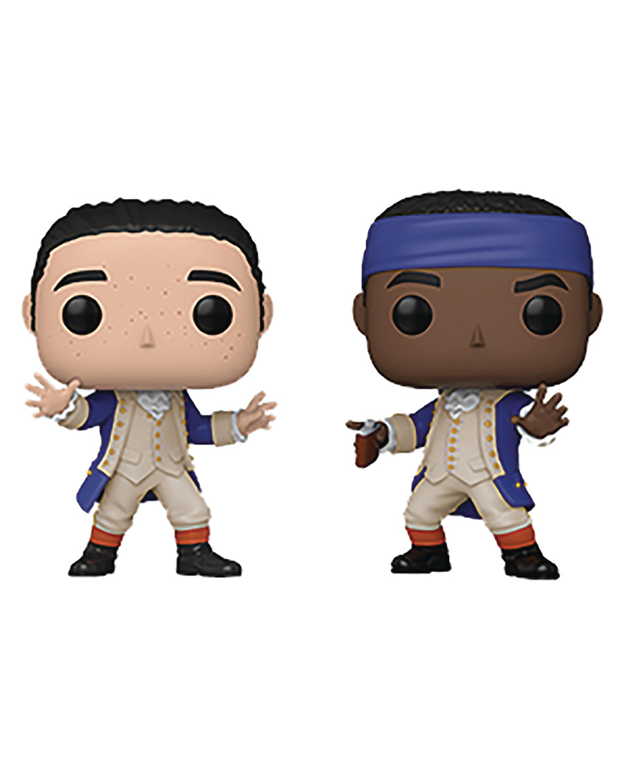 POP Broadway Hamilton Laurens & Mulligan 2-Pack Vinyl Figure