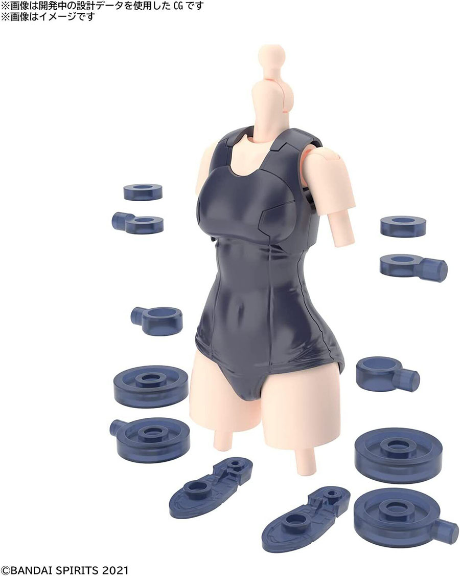 30 Minutes Sisters Option - Box Of 12 - #OB-08 Body Parts Type S02 (Color B)