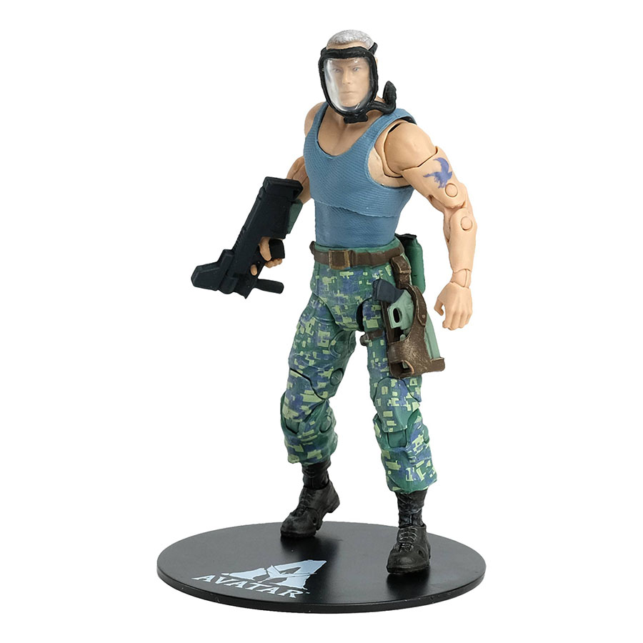 Avatar Wave 1 Miles Quaritch 7-Inch Action Figure Case
