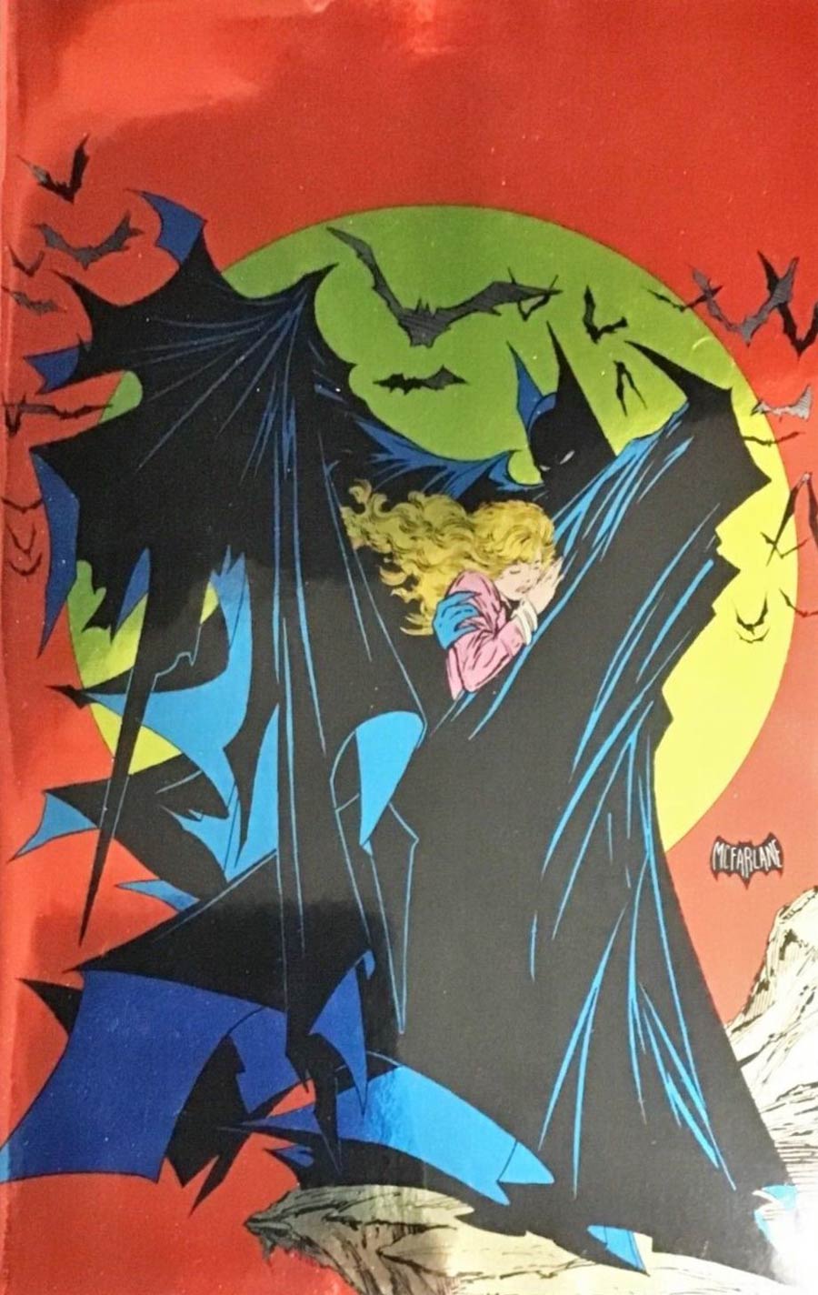 Batman #423 Cover E Fan Expo Exclusive Virgin Foil Variant Cover
