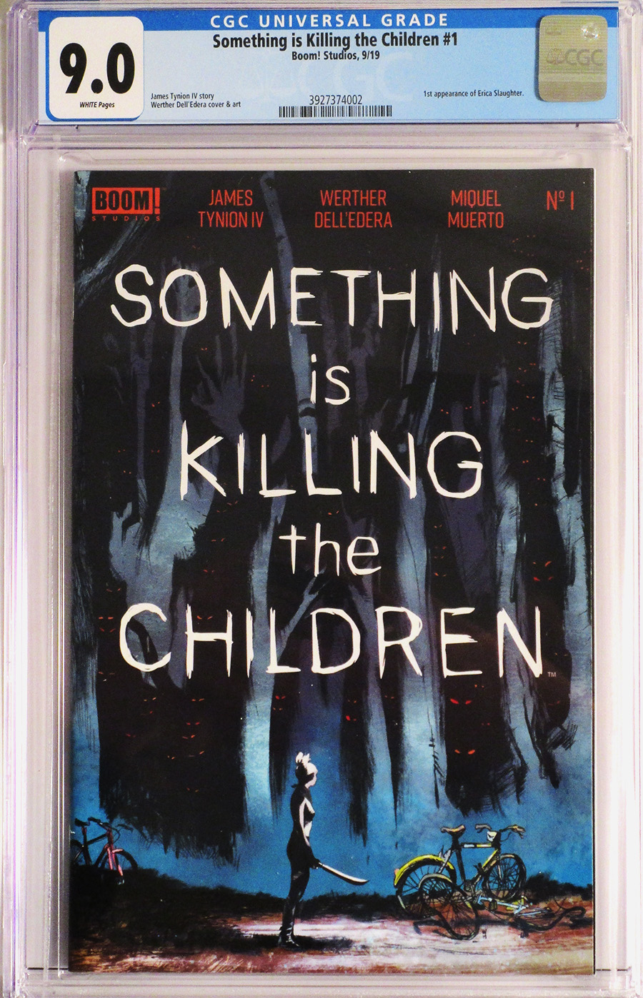 Something Is Killing The Children #1 Cover N 1st Ptg Regular Werther Dell Edera Cover CGC 9.0