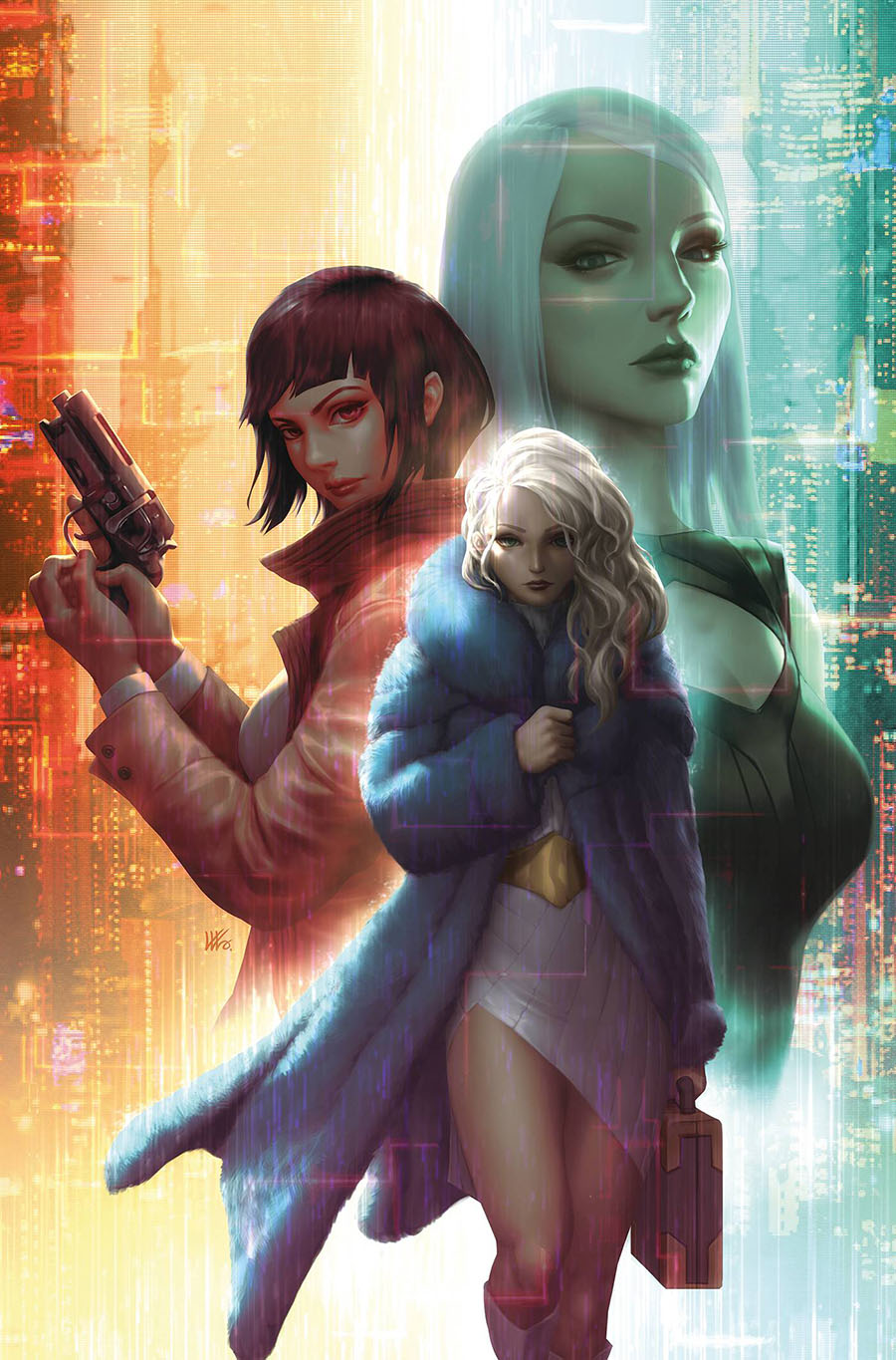 Blade Runner 2039 #2 Cover E Variant Kendrick kunkka Lim Virgin Cover