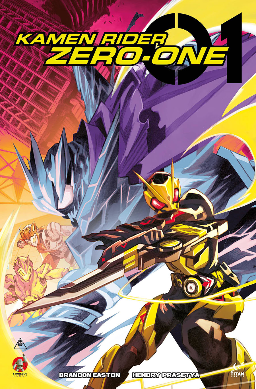 Kamen Rider Zero-One #2 Cover E Variant Simone Raggazoni Copic Cover
