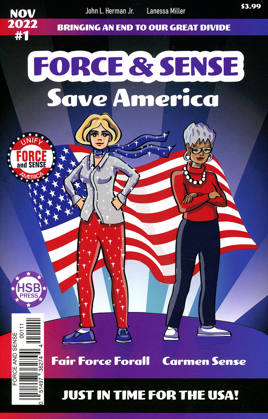 Force & Sense Save America #1