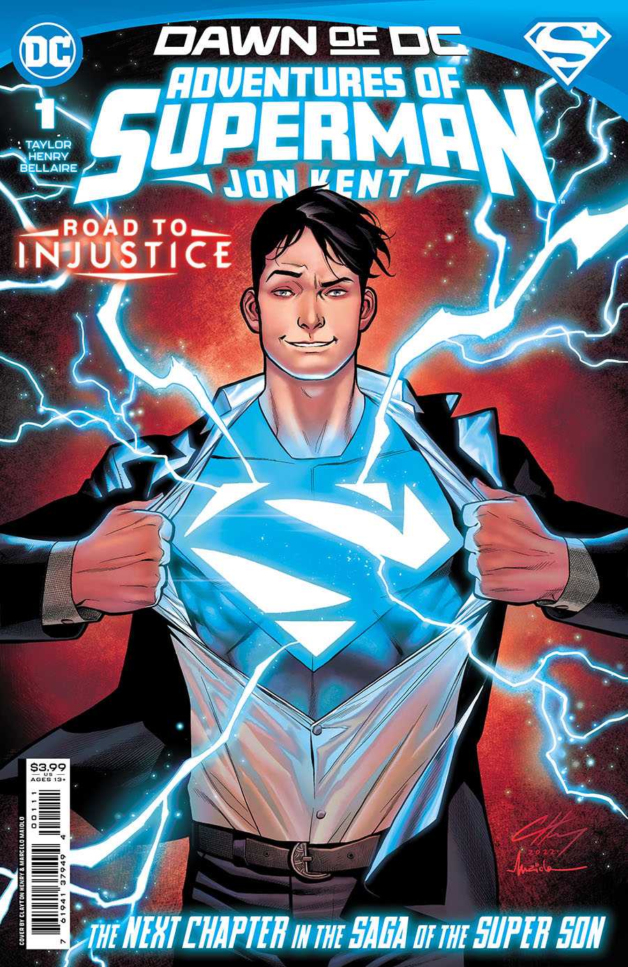 Adventures Of Superman Jon Kent #1 Cover A Regular Clayton Henry Cover