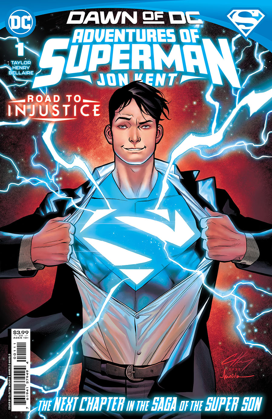 Adventures Of Superman Jon Kent #1 Cover A Regular Clayton Henry Cover