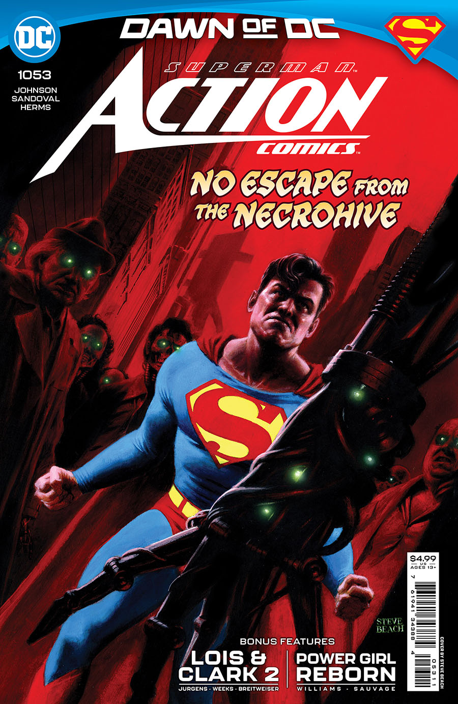Action Comics Vol 2 #1053 Cover A Regular Steve Beach Cover