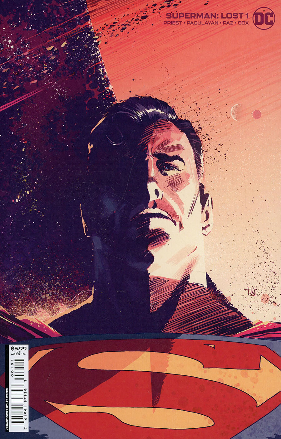 Superman Lost #1 Cover C Variant Lee Weeks Card Stock Cover (Limit 1 Per Customer)