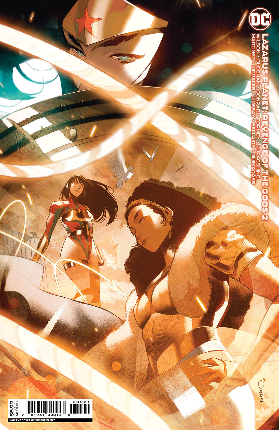 Lazarus Planet Revenge Of The Gods #2 Cover B Variant Simone Di Meo Card Stock Cover