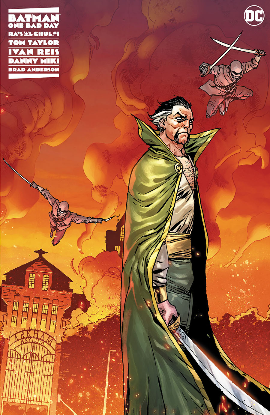 Batman One Bad Day Ras Al Ghul #1 (One Shot) Cover C Variant Giuseppe Camuncoli & Arif Prianto Premium Cover