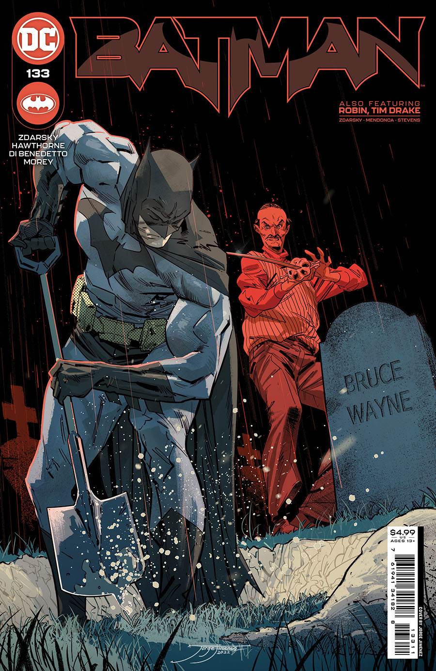 Batman Vol 3 #133 Cover A Regular Jorge Jimenez Cover