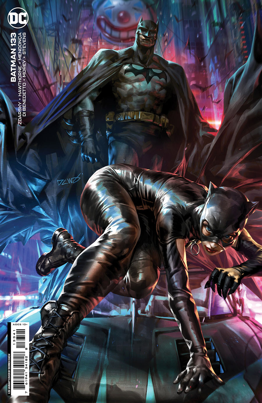 Batman Vol 3 #133 Cover D Incentive Derrick Chew Card Stock Variant Cover