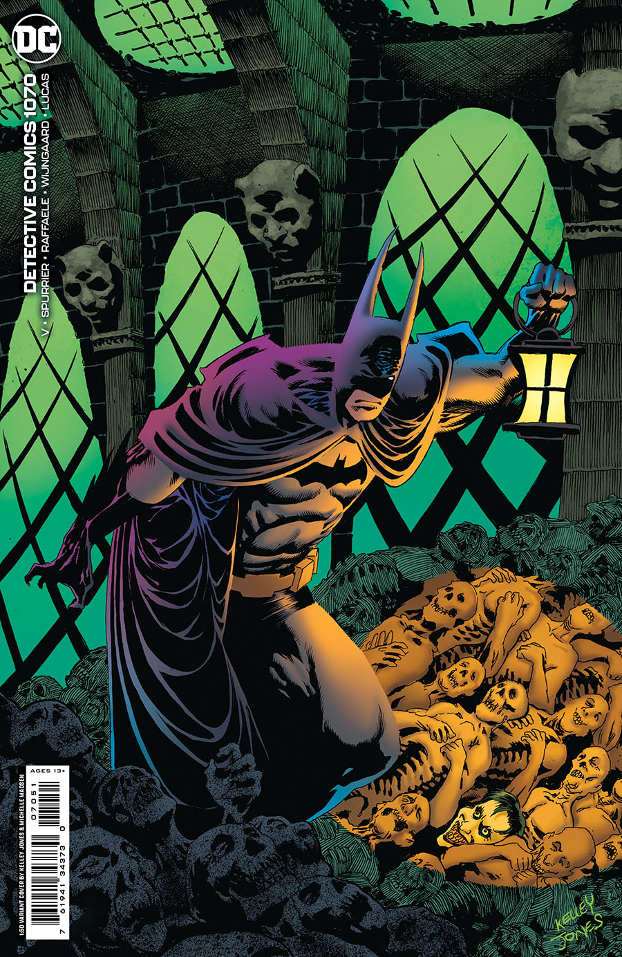 Detective Comics Vol 2 #1070 Cover F Incentive Kelley Jones Foil Variant  Cover - Midtown Comics